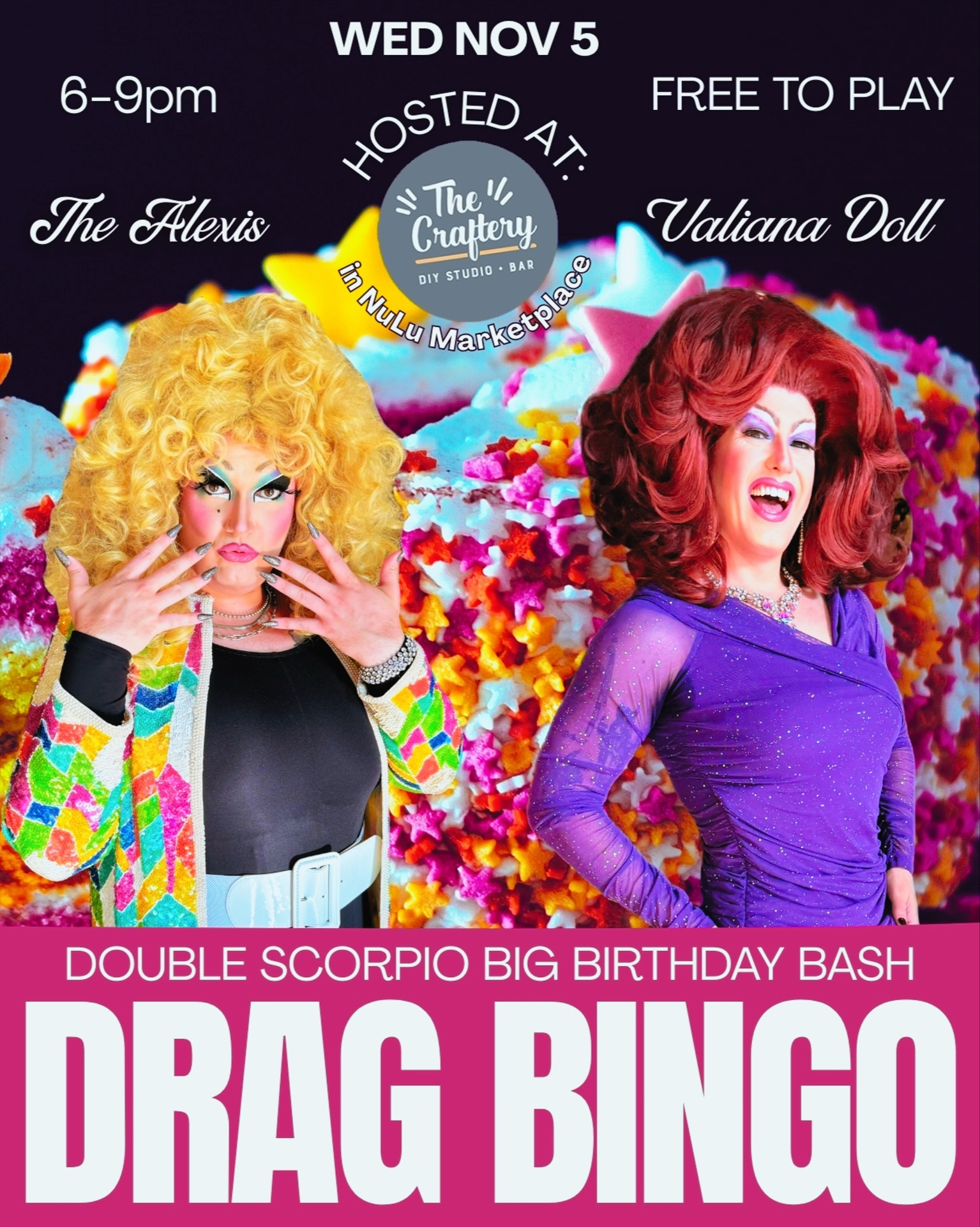 Image Drag Bingo on November 3rd
